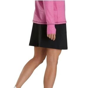 FootJoy Black Performance Knit Athletic Golf Pull-On Skort